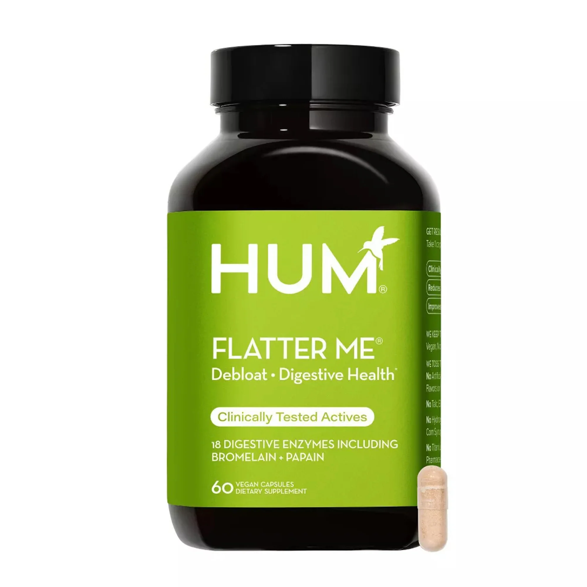 Efficient HUM Nutrition Flatter Me Fast - For Bloat Relief Exclusive