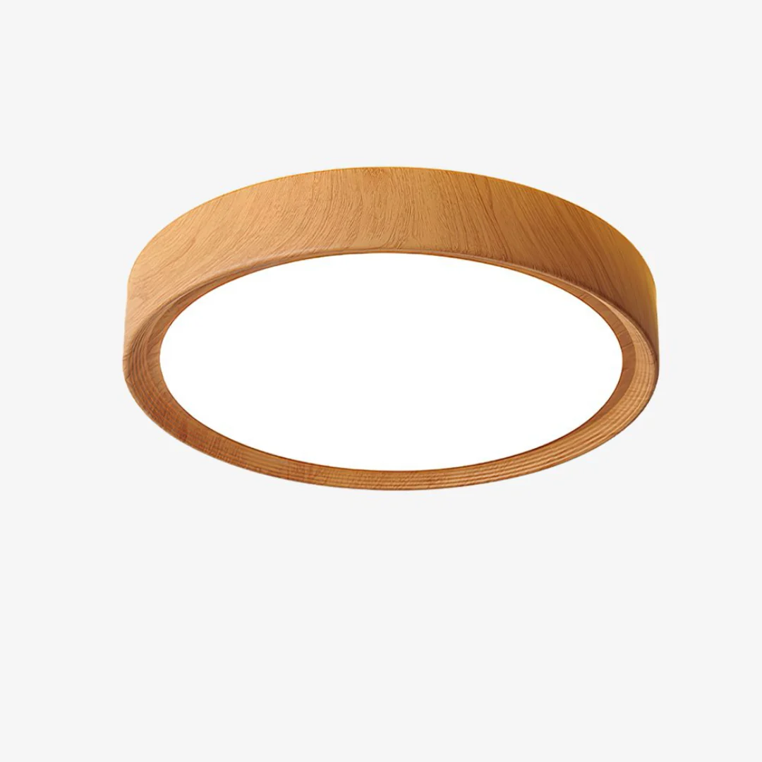 Specialty Wood Grain Ceiling Light Enhanced