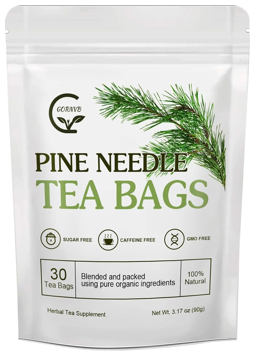 Recyclable Organic Pine Needle Tea - Antioxidant Immune Support Casual