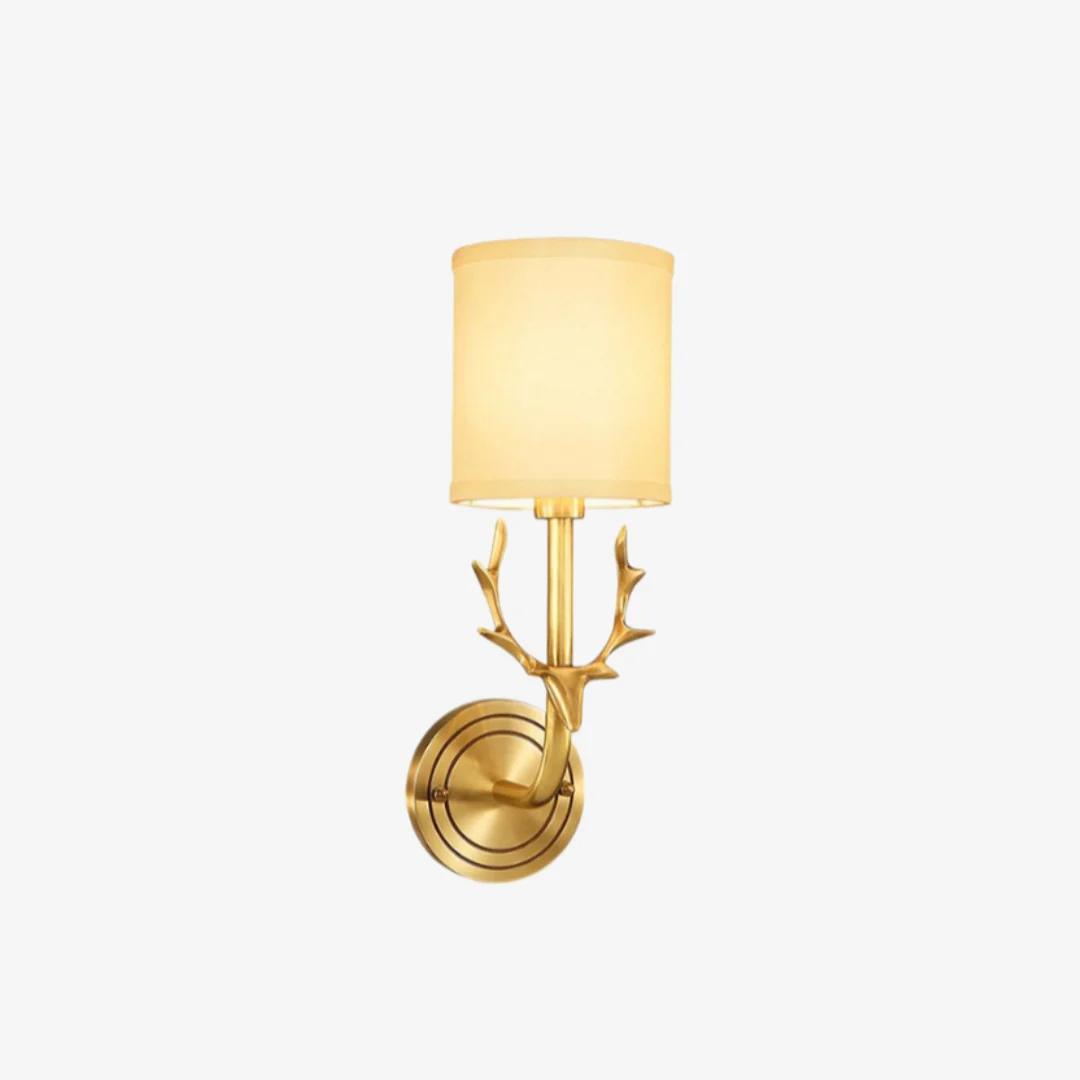 Elite Deer Head Wall Lamp Lightweight
