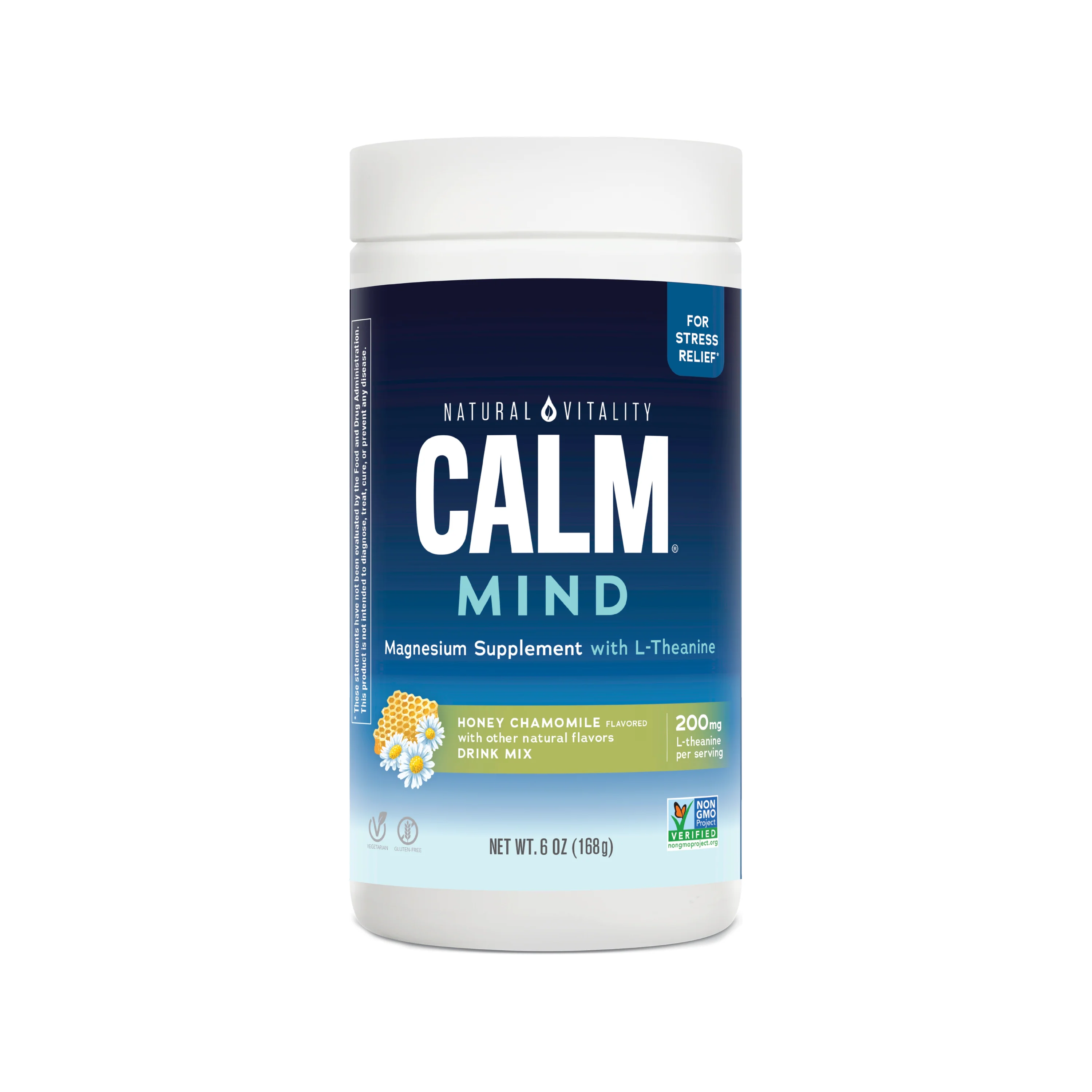 Clean Natural Vitality CALM Magnesium Supplement Drink Mix Optimized