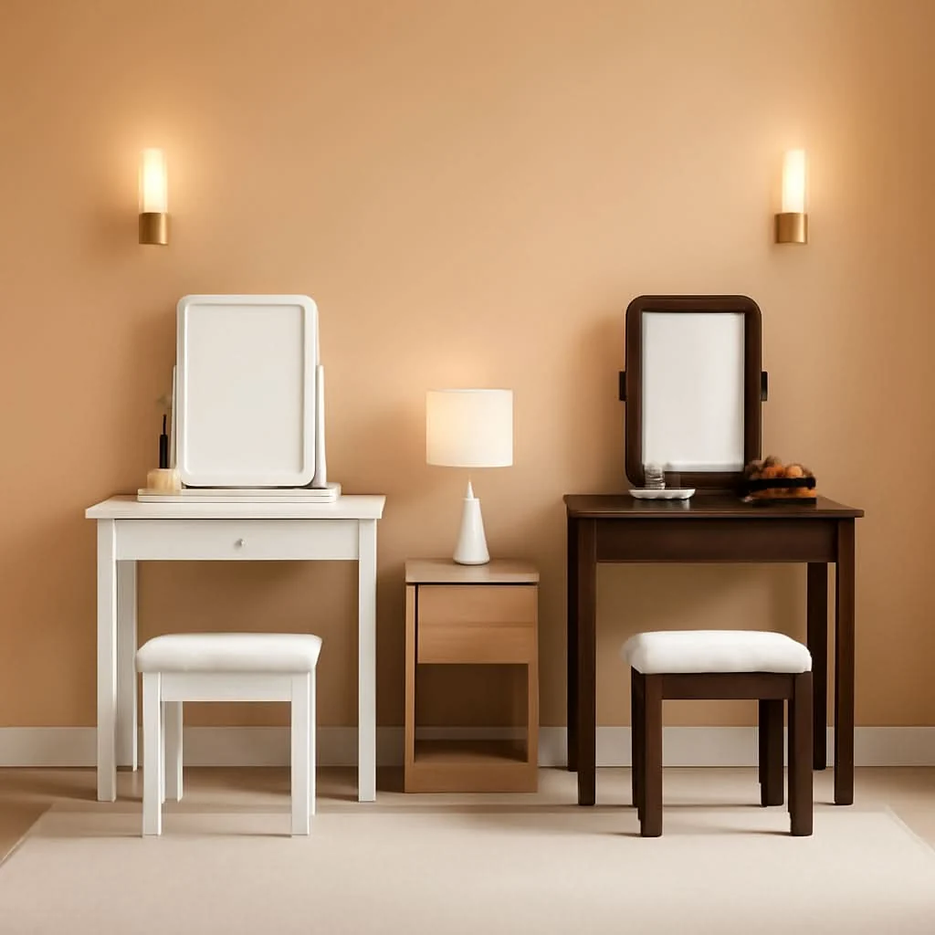 Professional Espresso Transitional Vanity Set With Mirror For Home Use Classic
