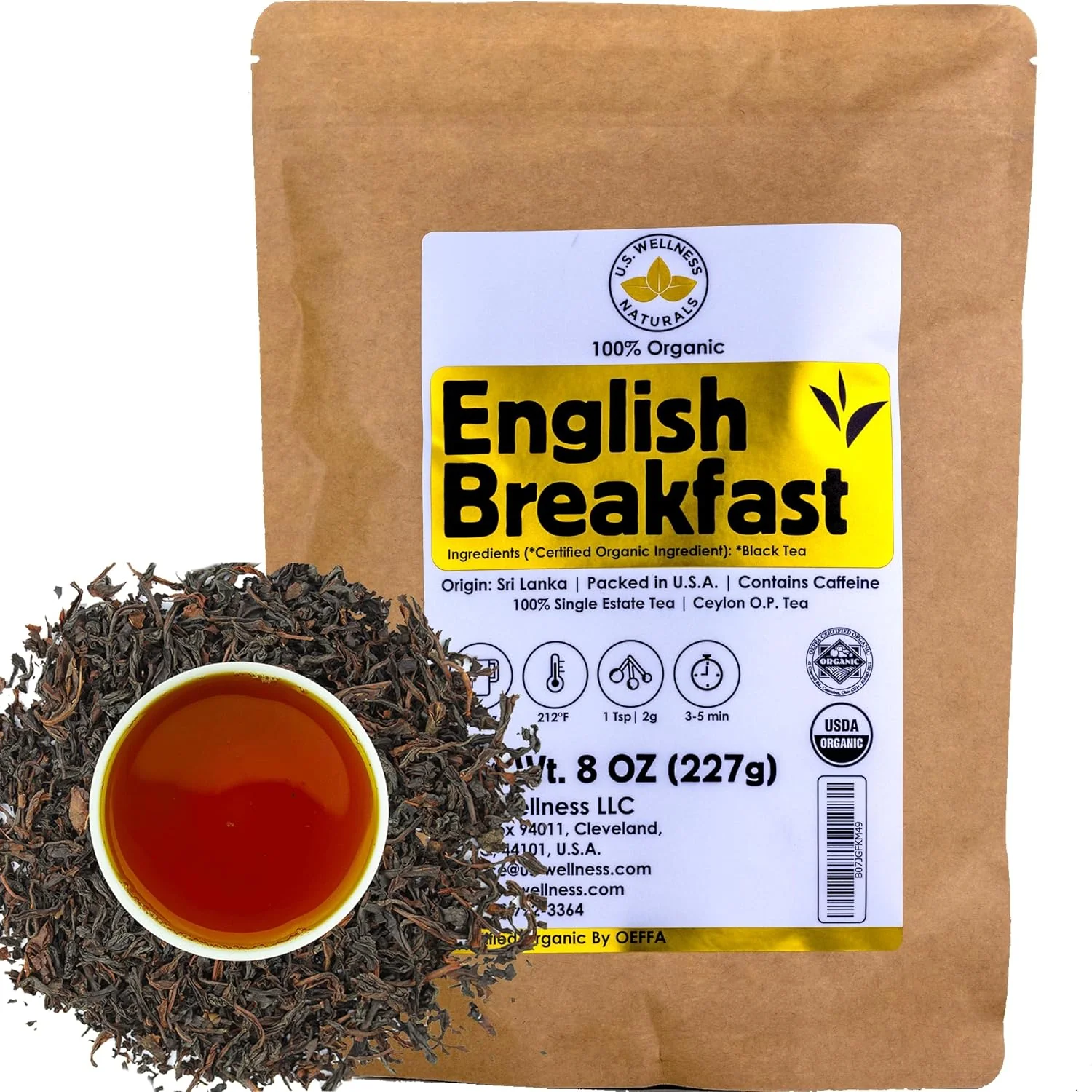 Certified Organic Ceylon Black Tea Professional