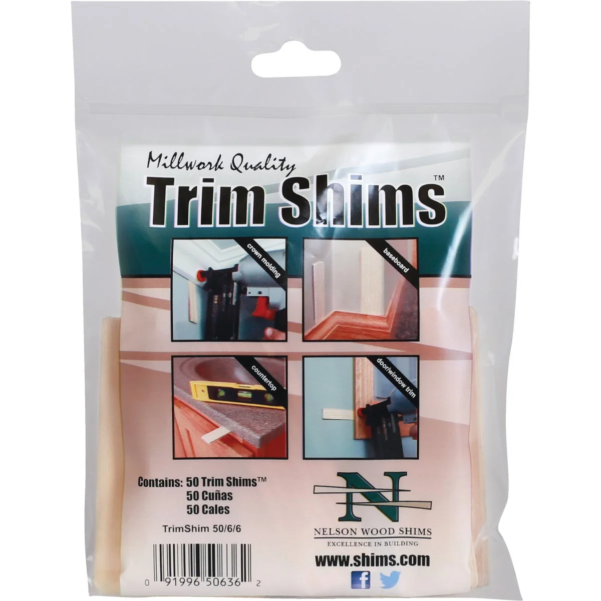 Verified Nelson Wood Shims 3.5 In. L. Trim Shim 50-Count Stylish
