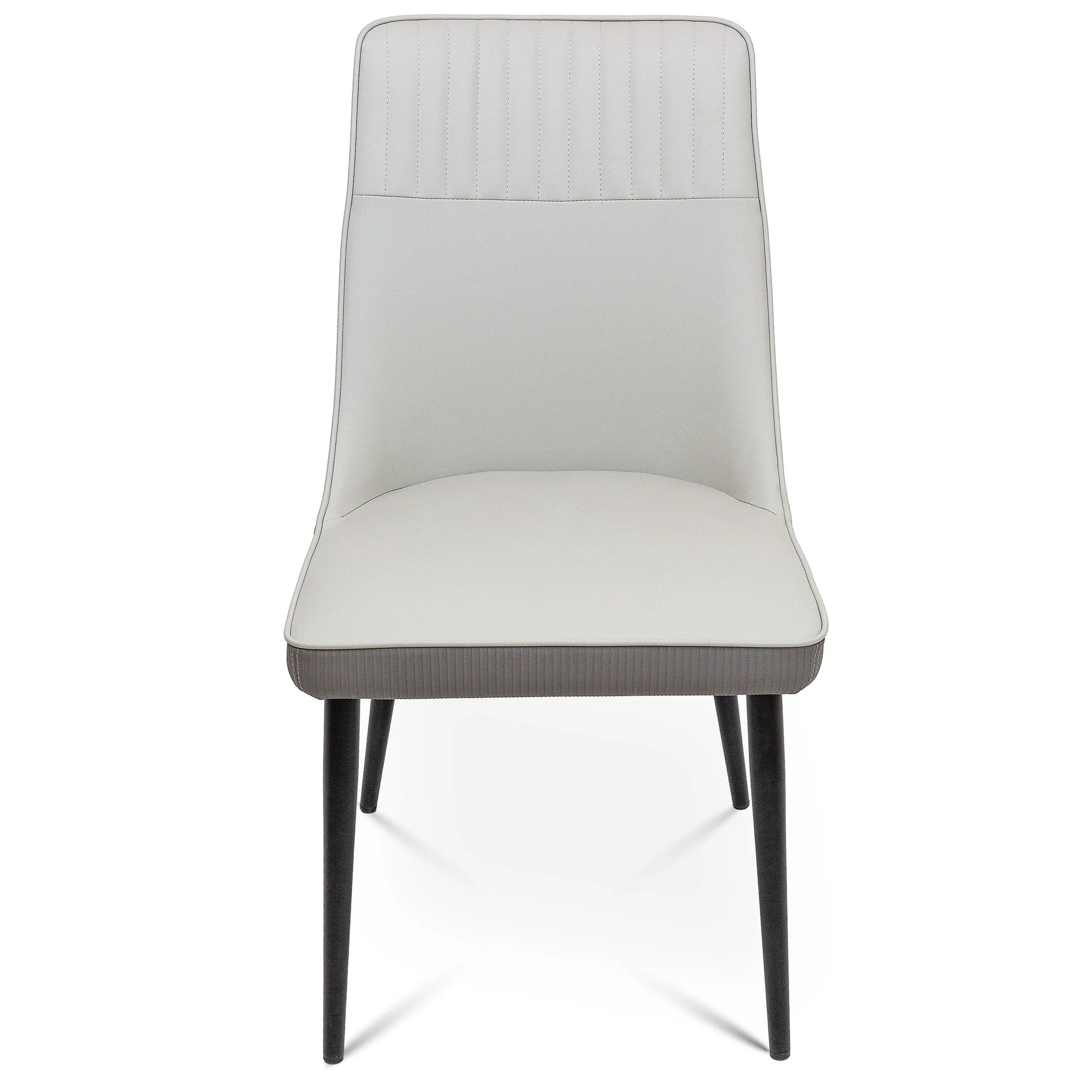 Modern Tyson Two Tone Dining Chair - Faux Leather Original Design