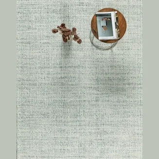 Dependable ALMOS HAND WOVEN RUG IVORY TURQUOISE Elegant