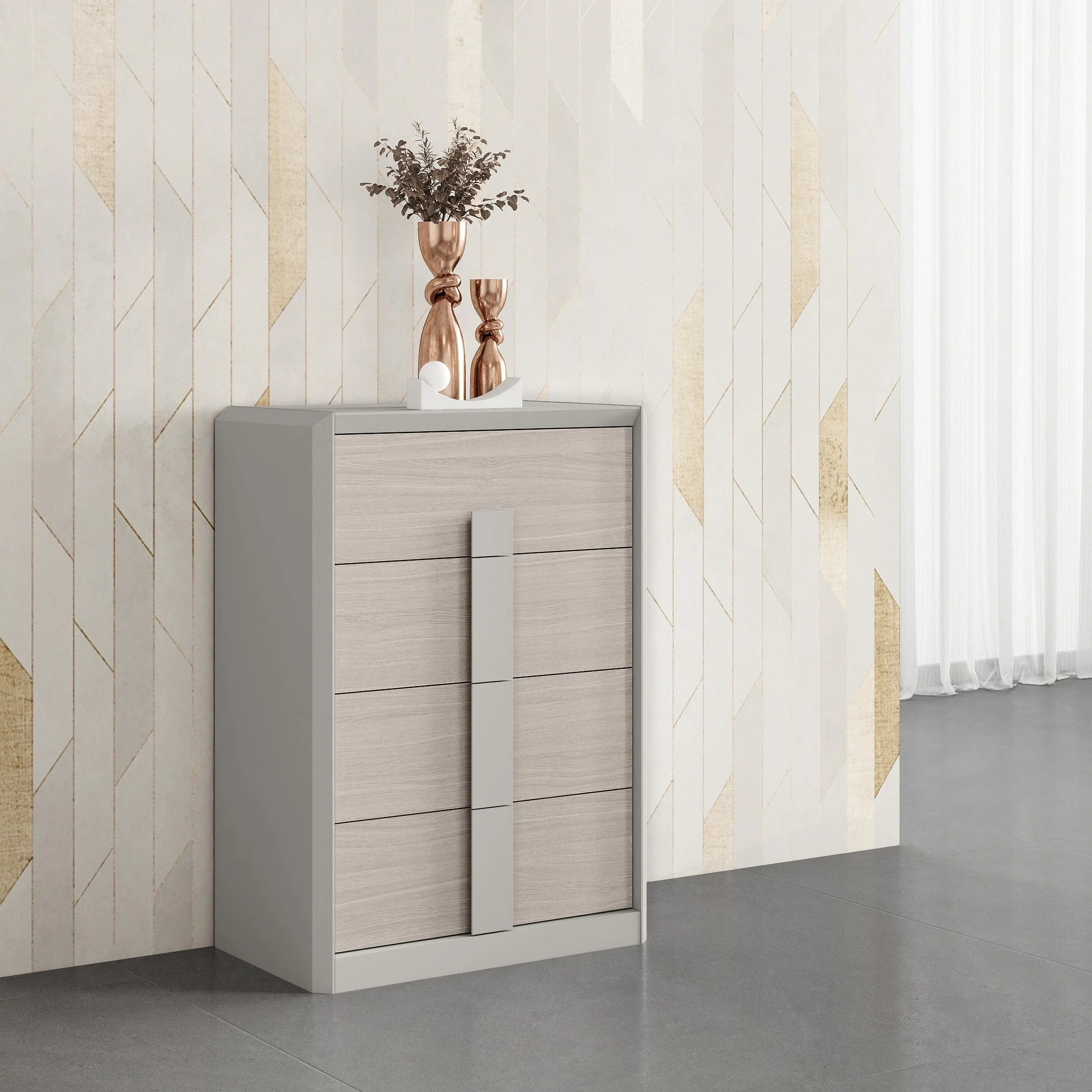 Flexible Velar 4 Drawer Chest Dependable