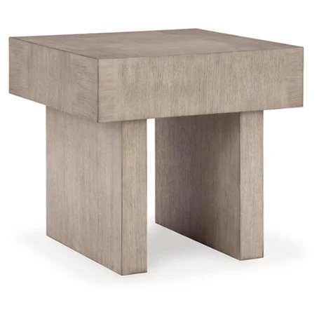 Green Jorlaina Square End Table Carefully Designed