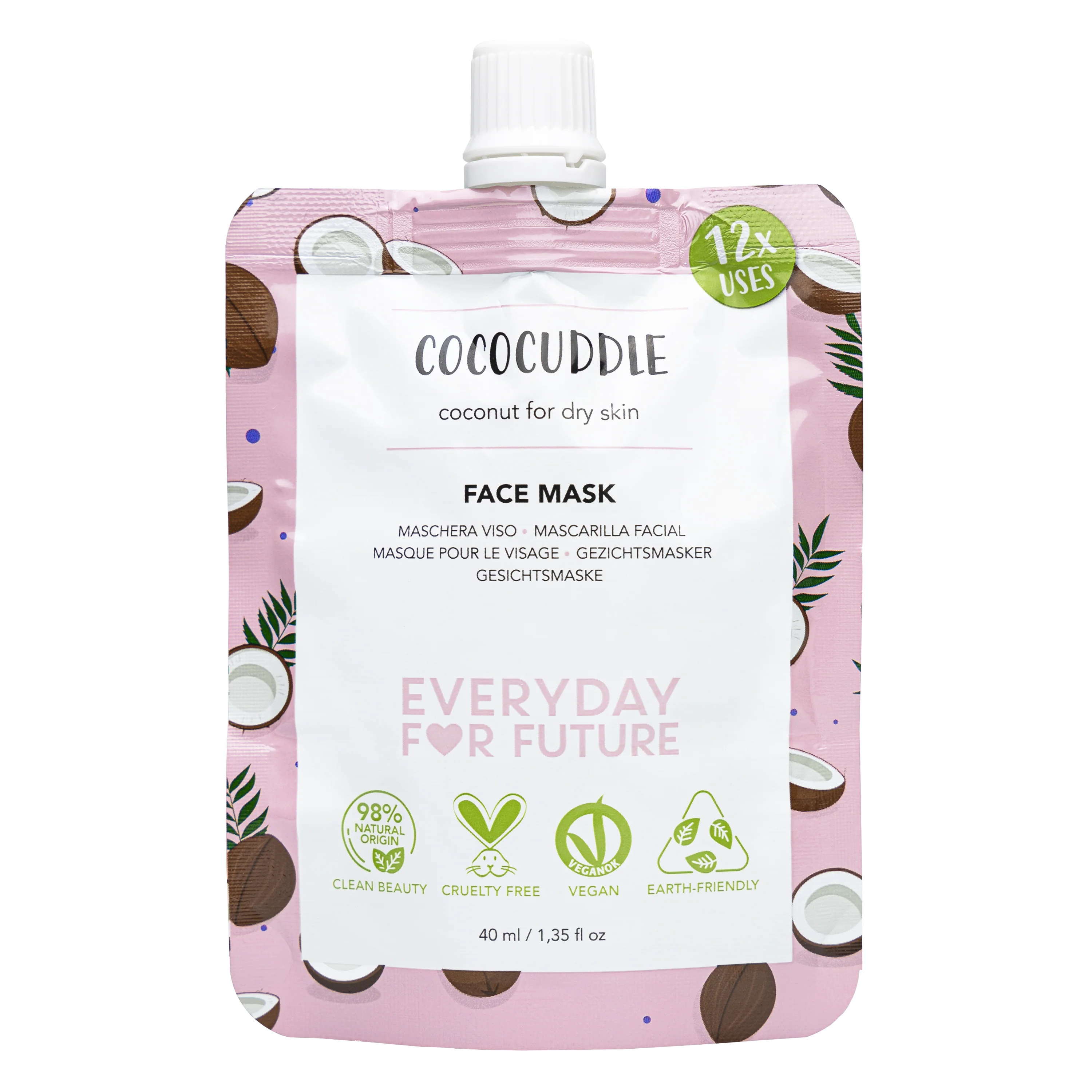 Trendy Everyday For Future Moisturizing Coconut Face Mask High-Grade