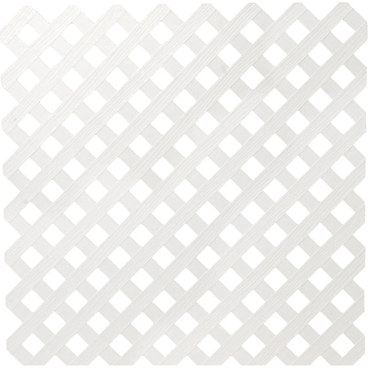 Casual Dimensions 4 Ft. W x 8 Ft. L x 3 16 In. Thick White Vinyl Privacy Lattice Panel High-Grade