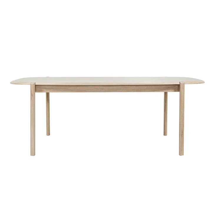 Sophisticated Runway Dining Table 82 - Light Oak Stylish