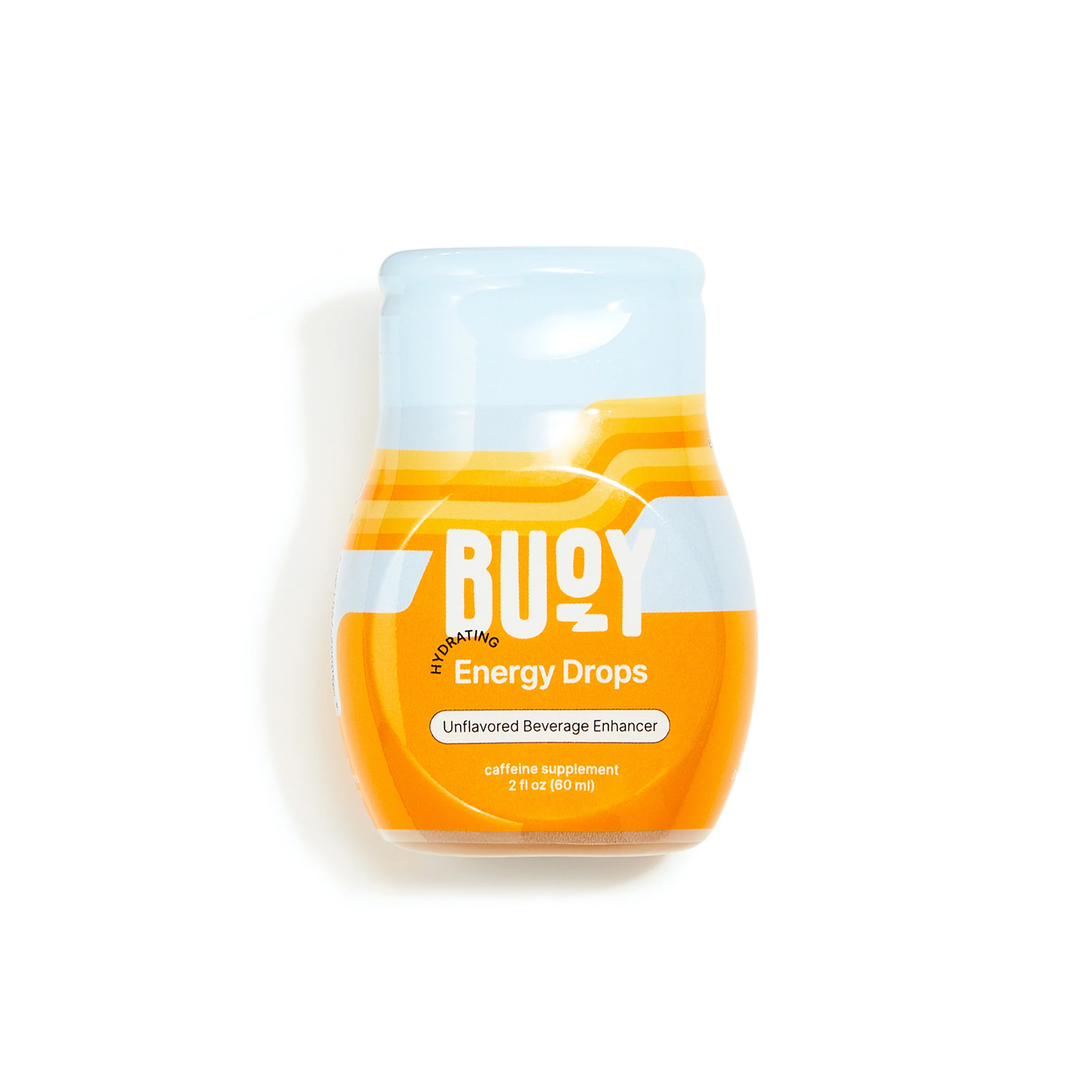 Sustainable Buoy Hydration Energy Drops - Unsweetened Electrolytes Caffeine for Any Beverage Clean
