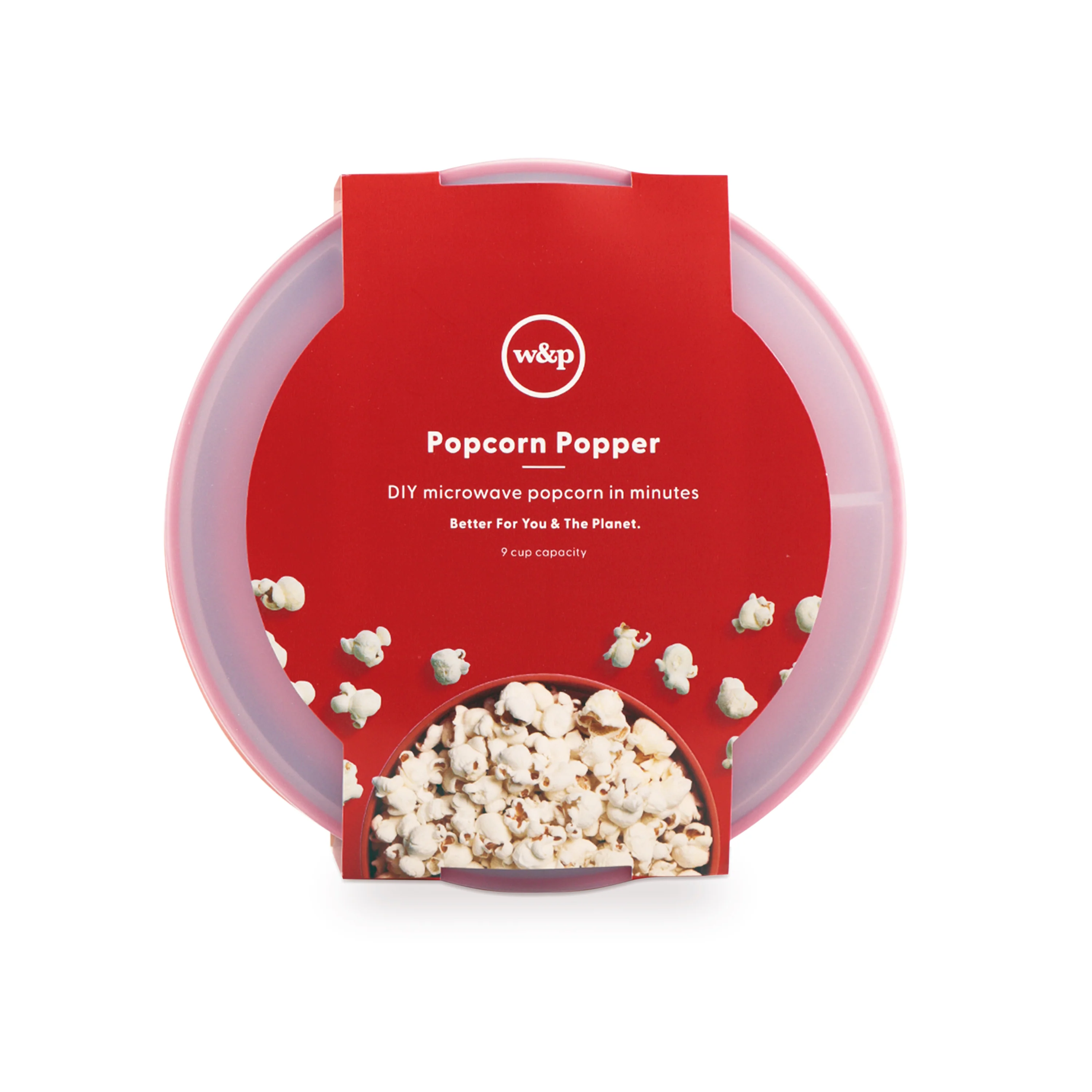 Prestigious W P Reusable Popcorn Popper User-Friendly