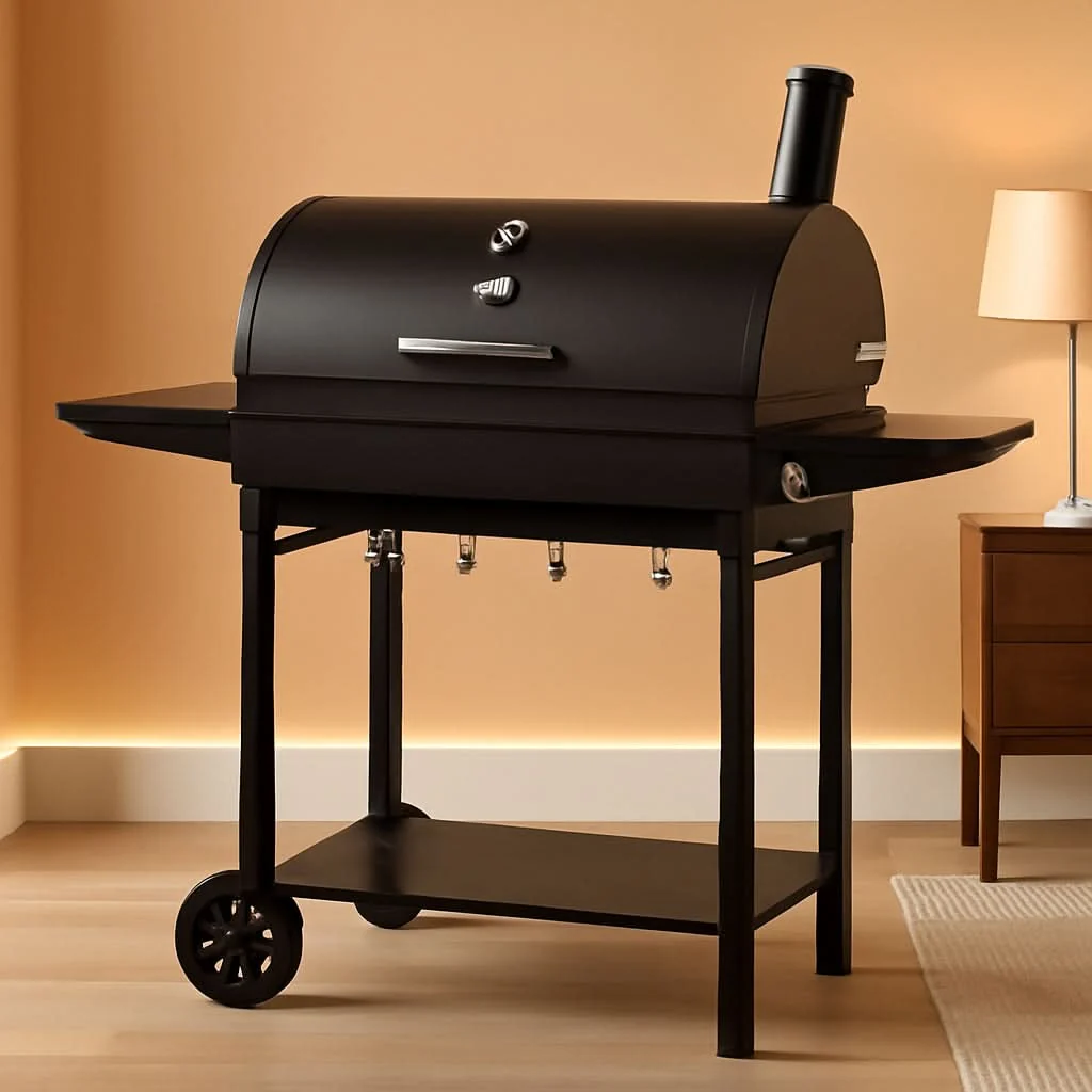 Relaxed Commercial Thirty Inch Charcoal Grill Warming Rack High-End