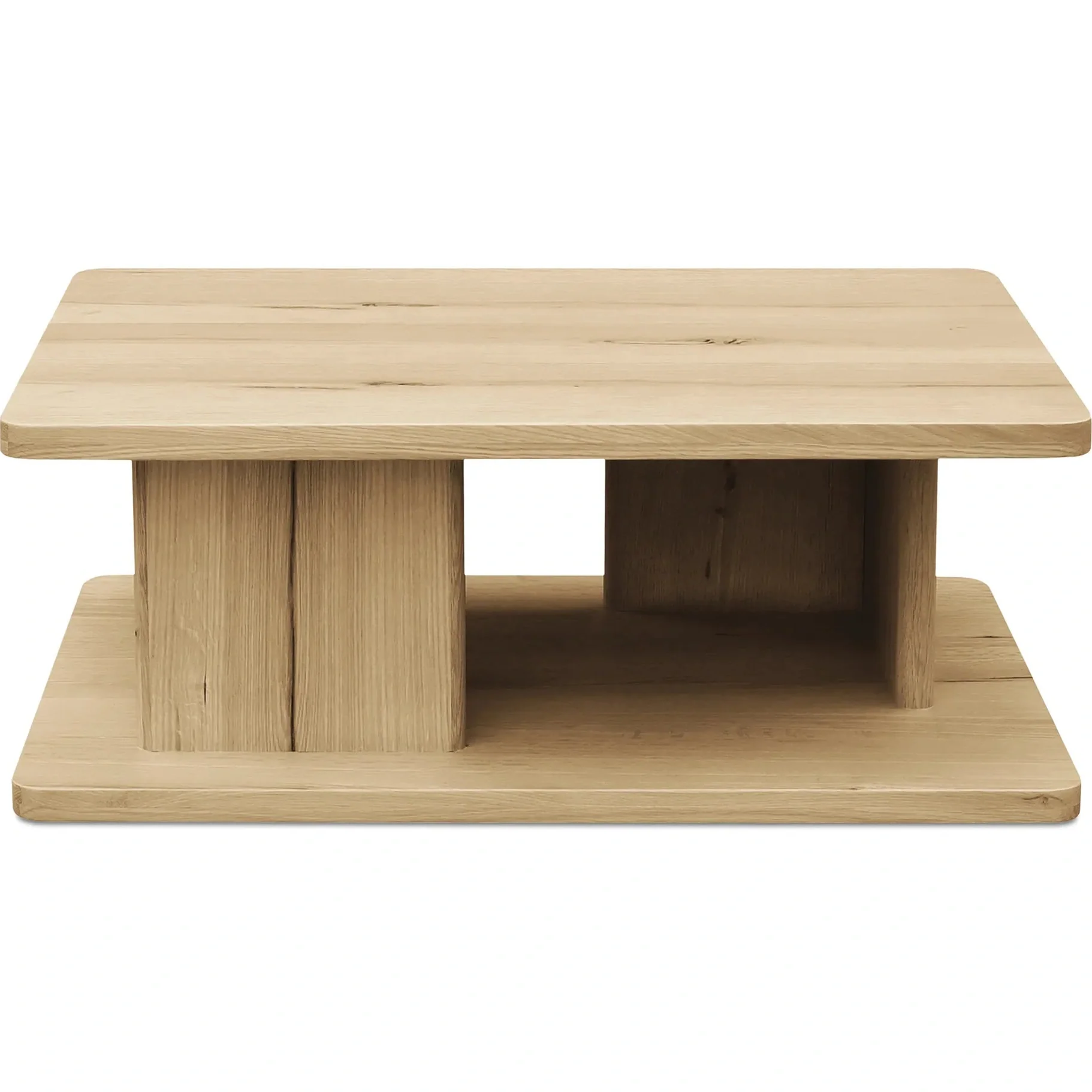 Advanced CASEY COFFEE TABLE SMALL RUSTIC OAK Reusable