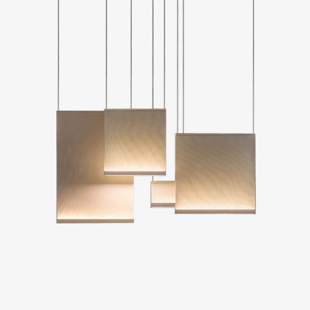 Reliable Japanese Cloth Piece Chandelier Convenient