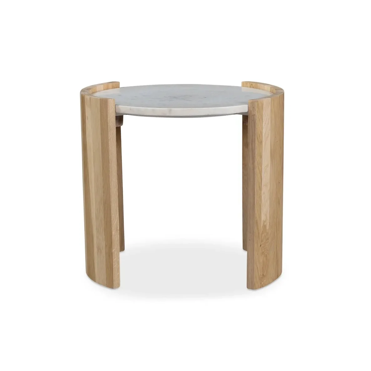 Smooth Dala Side Table White Breathable