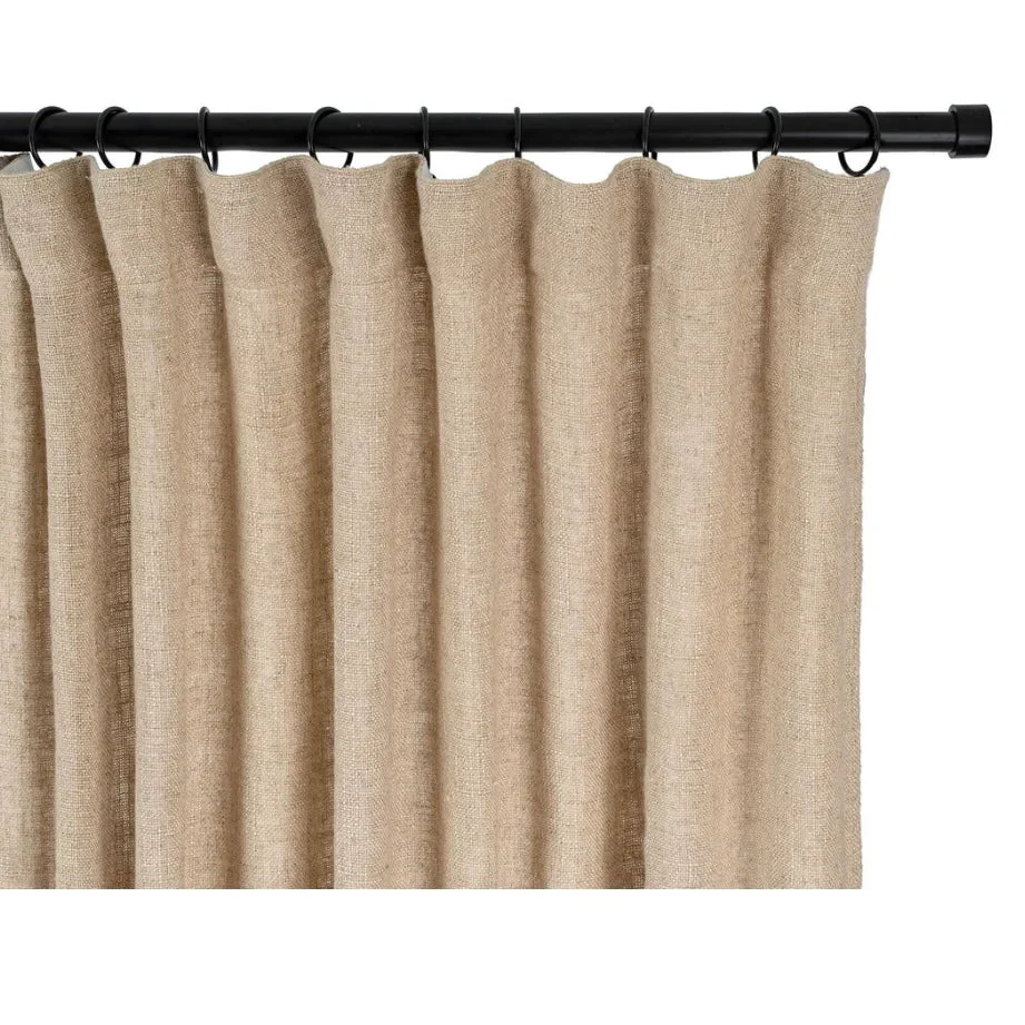 Elegant Culver Woven Curtain Panel Original