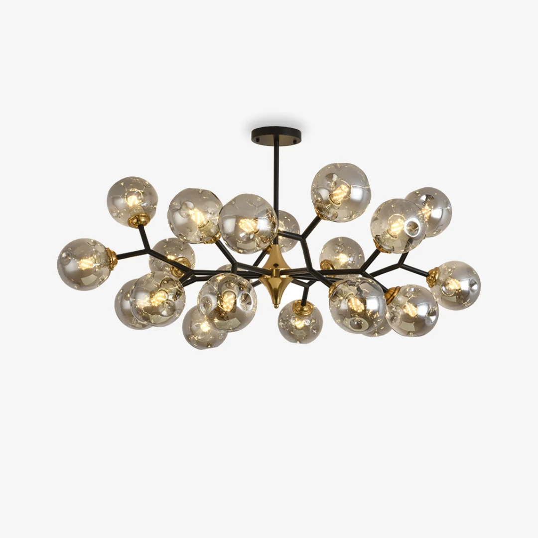 Premium Material Bean Glass Chandelier Eco-Friendly