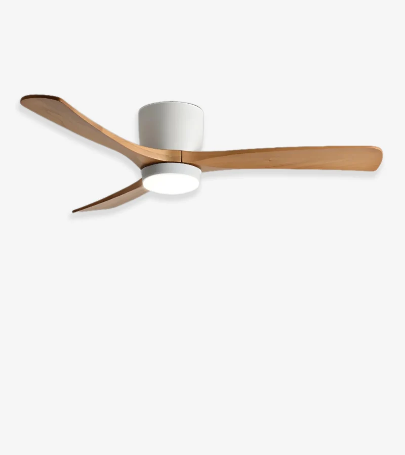 Professional Nordic Wooden Ceiling Fan Light Minimalist