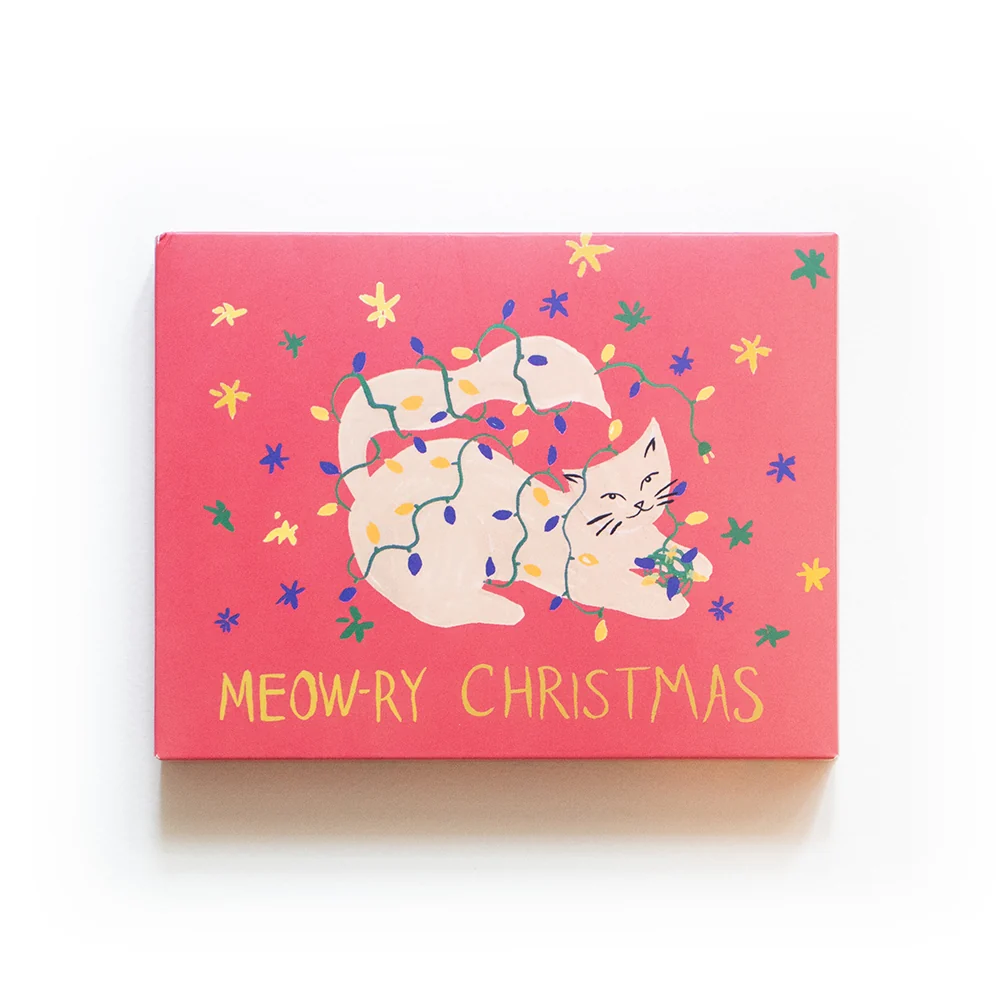 Solid Supra Endura Holiday Cards - Cat Proven