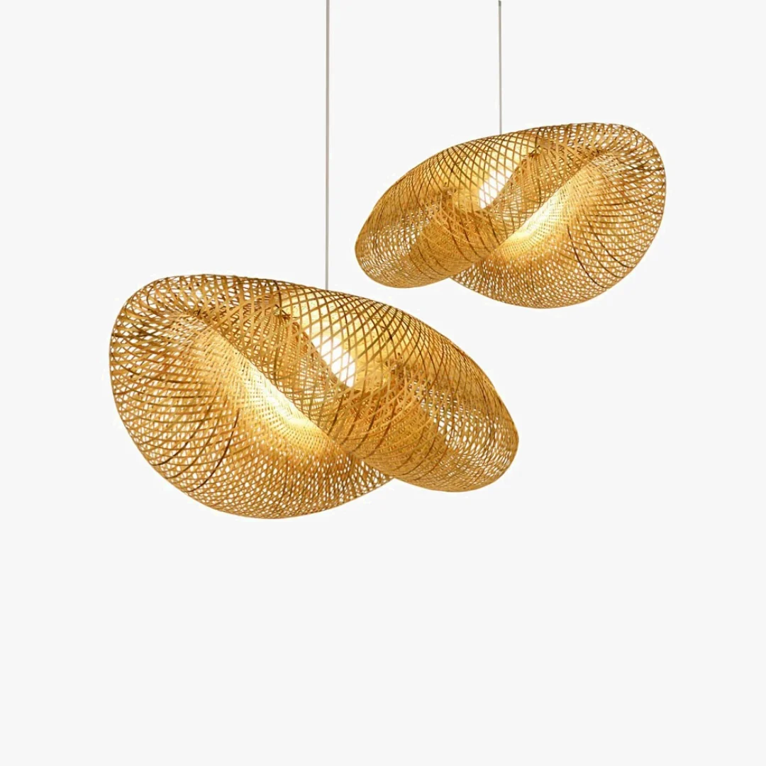 Pure Harajuku Hand-Woven Pendant Light Lightweight