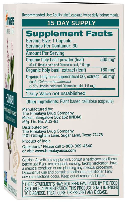 Certified Himalaya Holy Basil Contemporary