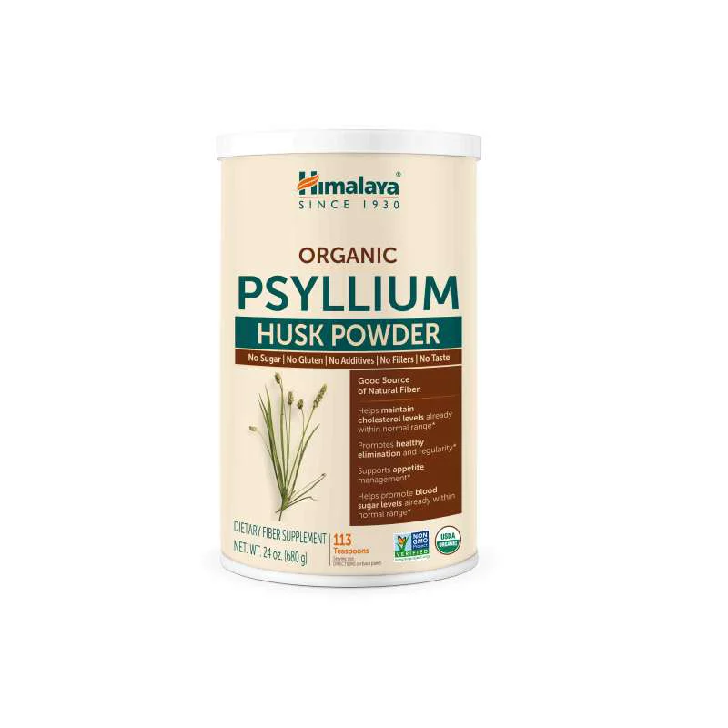 Soft Himalaya Organic Psyllium Husk Powder Smooth