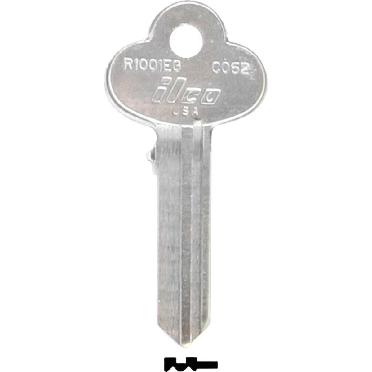 Excellent ILCO Corbin Nickel Plated File Cabinet Key CO62 10-Pack Breathable
