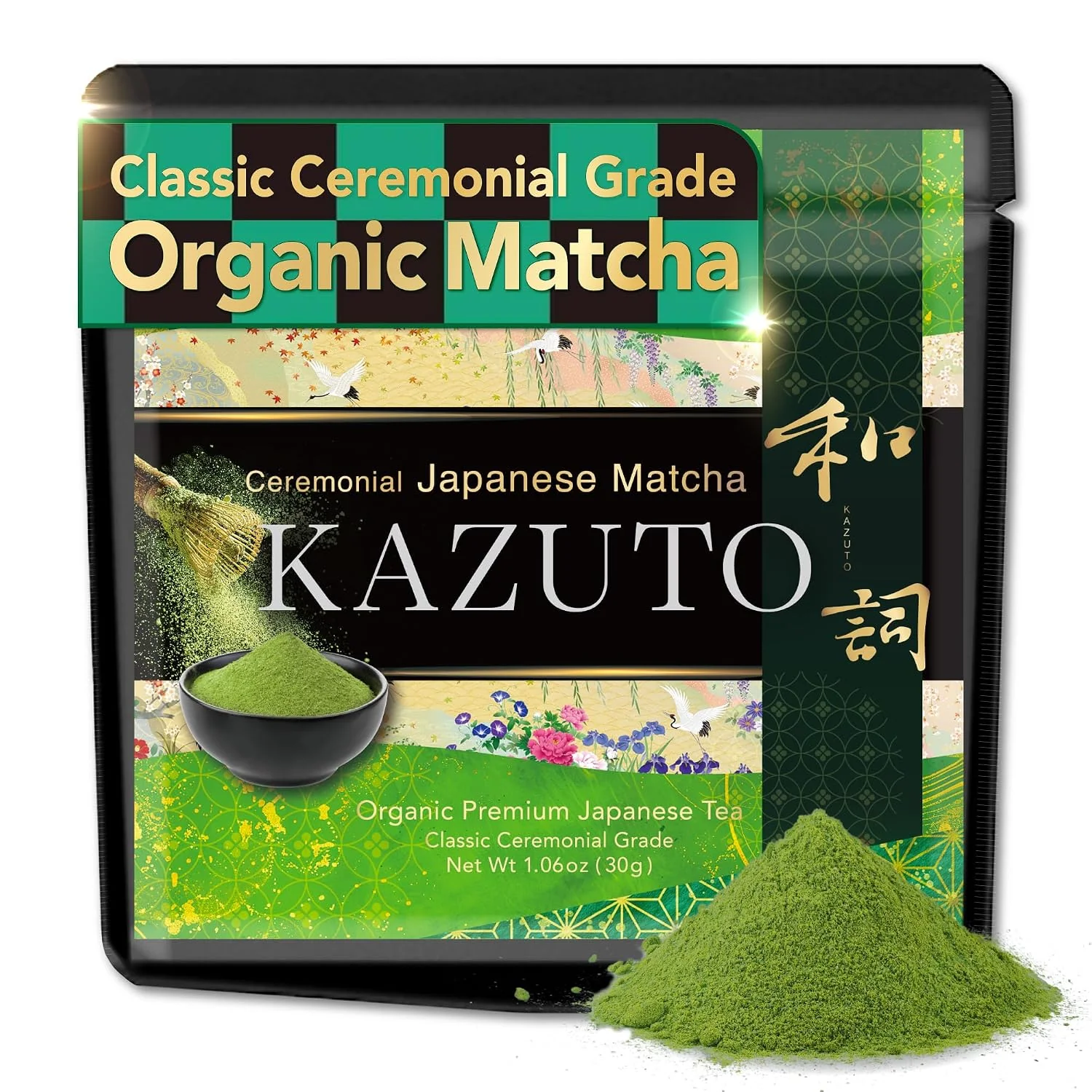 Refined Kazuto Organic Matcha Powder Soft