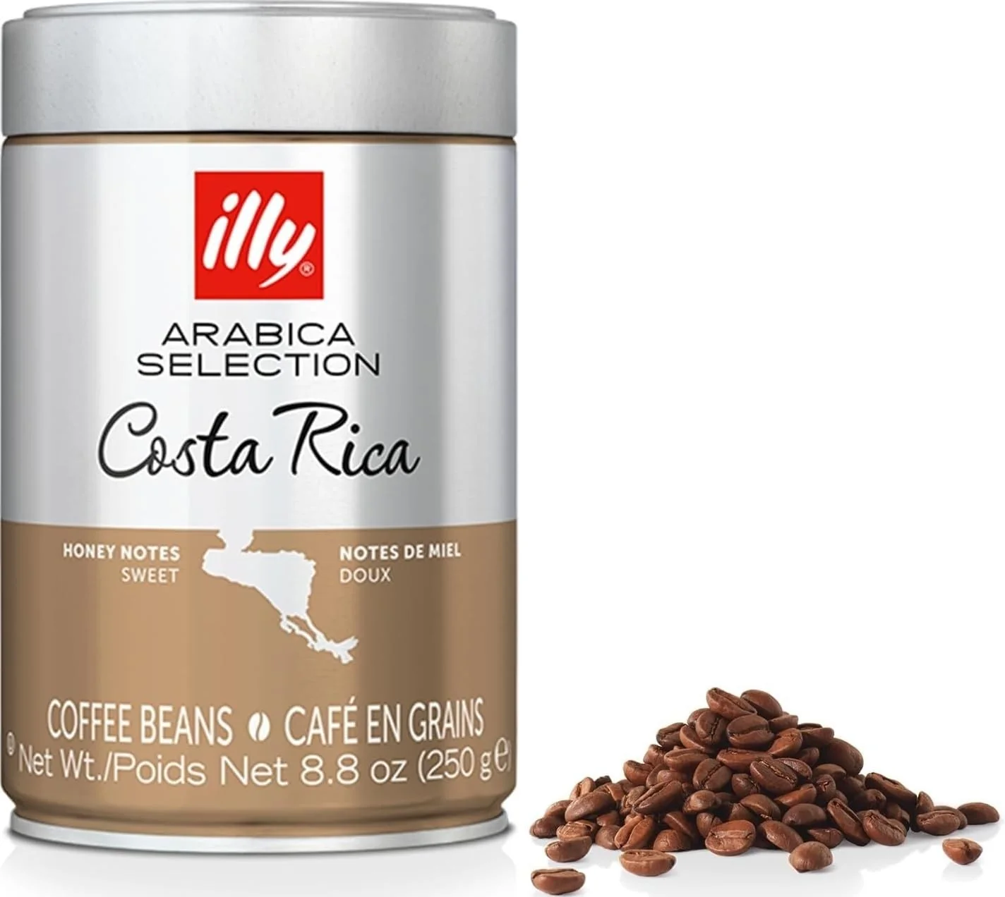 Exceptional illy Costa Rica Medium Roast Whole Bean Coffee Eco-Friendly