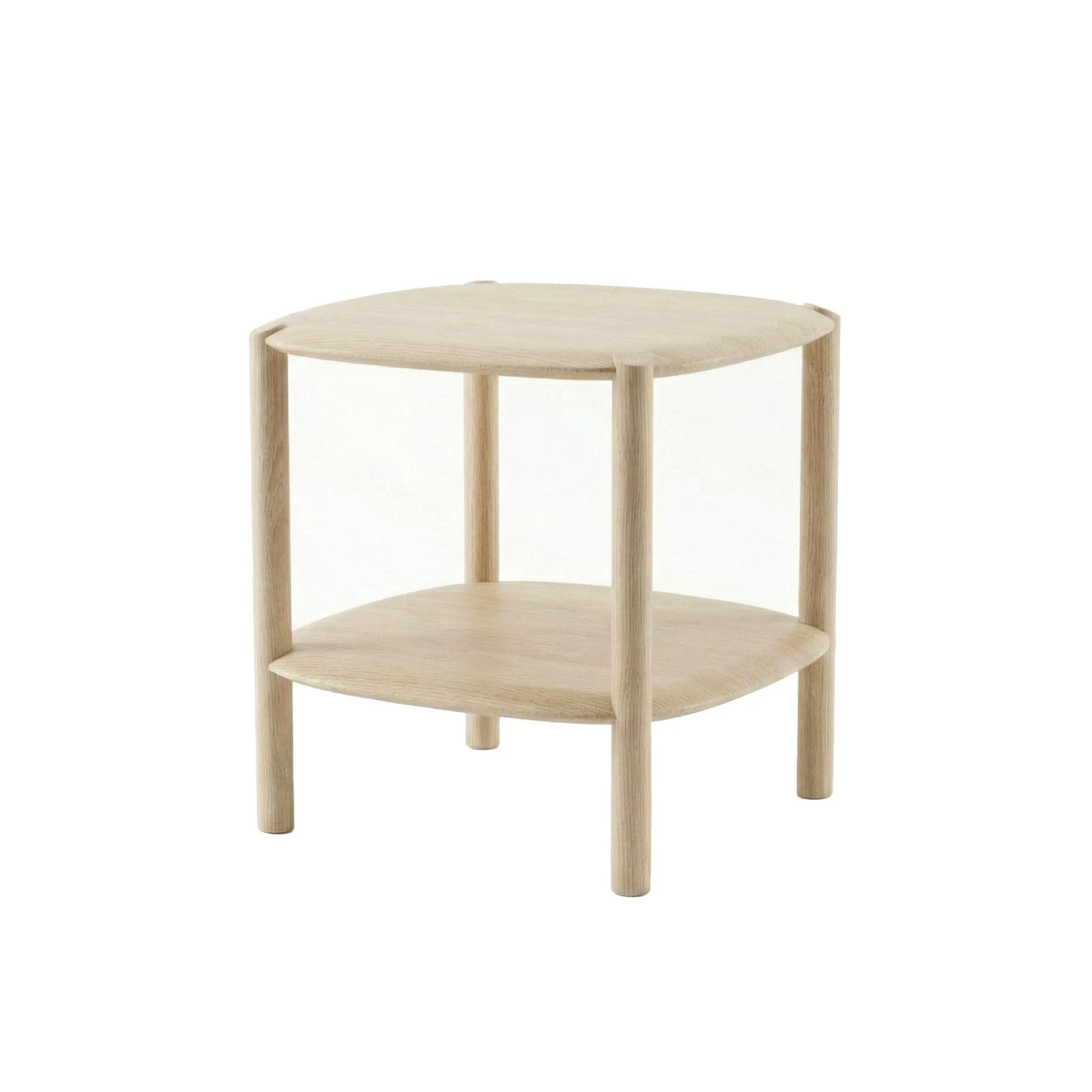 Natural Runway Side Table Casual