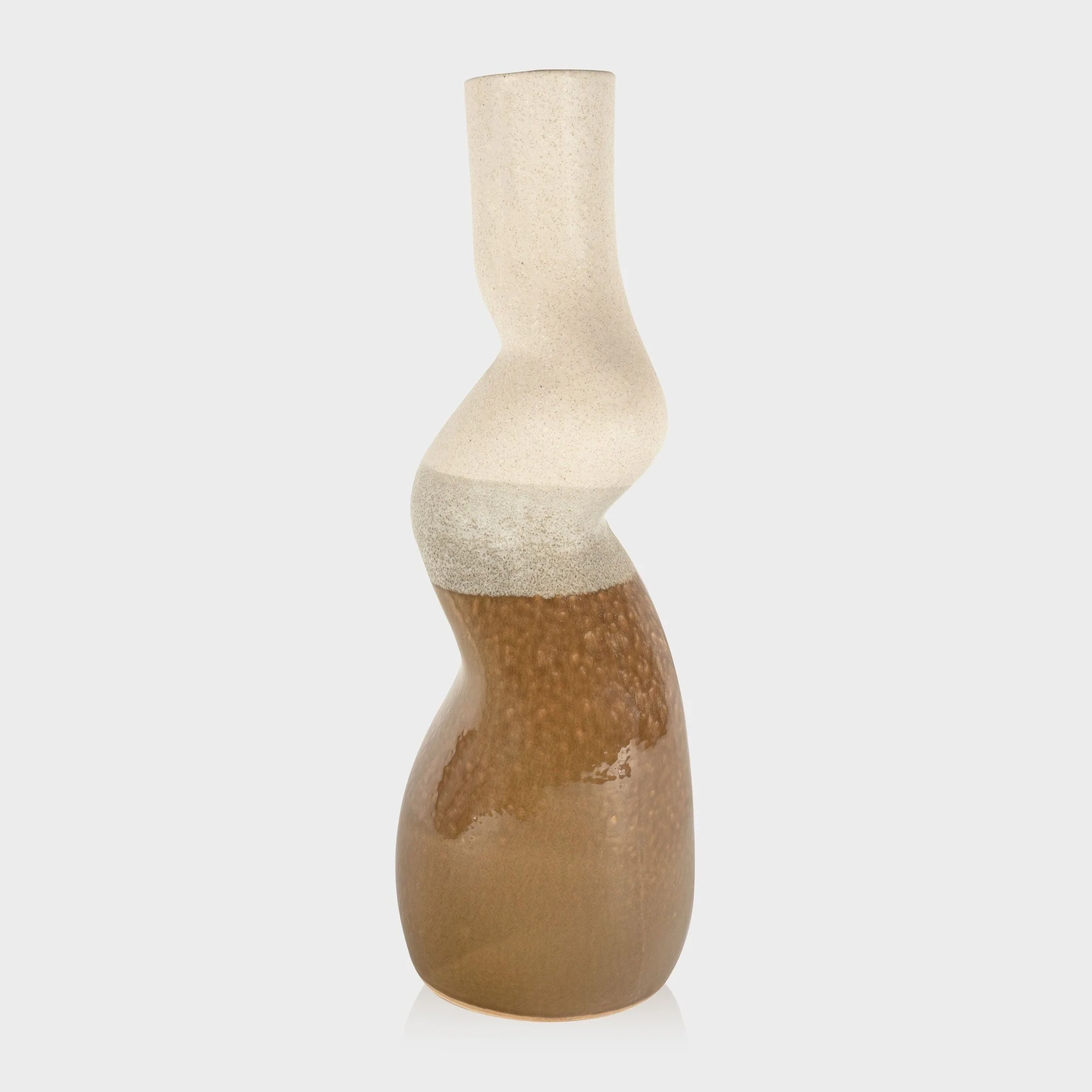 Lightweight Montego Ceramic Floor Vase Small Powerful