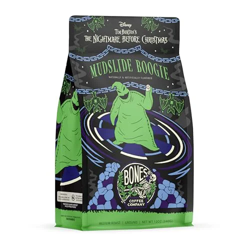 Professional The Nightmare Before Christmas Mudslide Boogie Flavored Coffee Beans 12 Ounce Natural