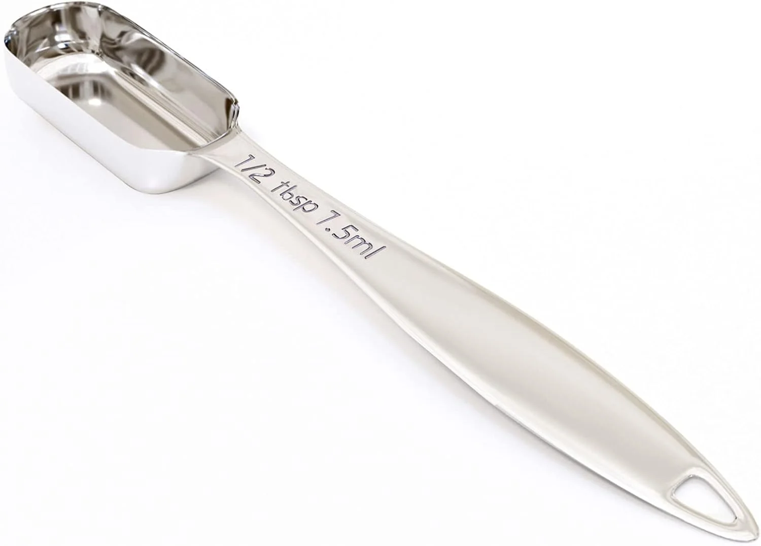 Specialty 1PCS 1 2Tablespoon 1.5tsp 7.5ml Single Measuring Spoon Individual Stainless Steel Long Handle Measure Teaspoon Only Exclusive