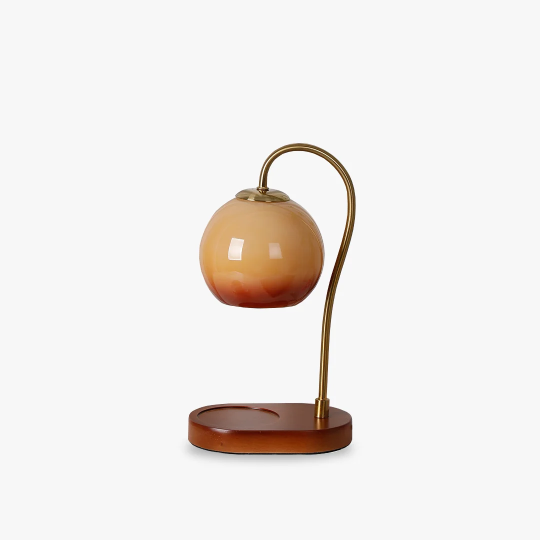 Solid Gradual Orange Scented Table Lamp Long-Lasting