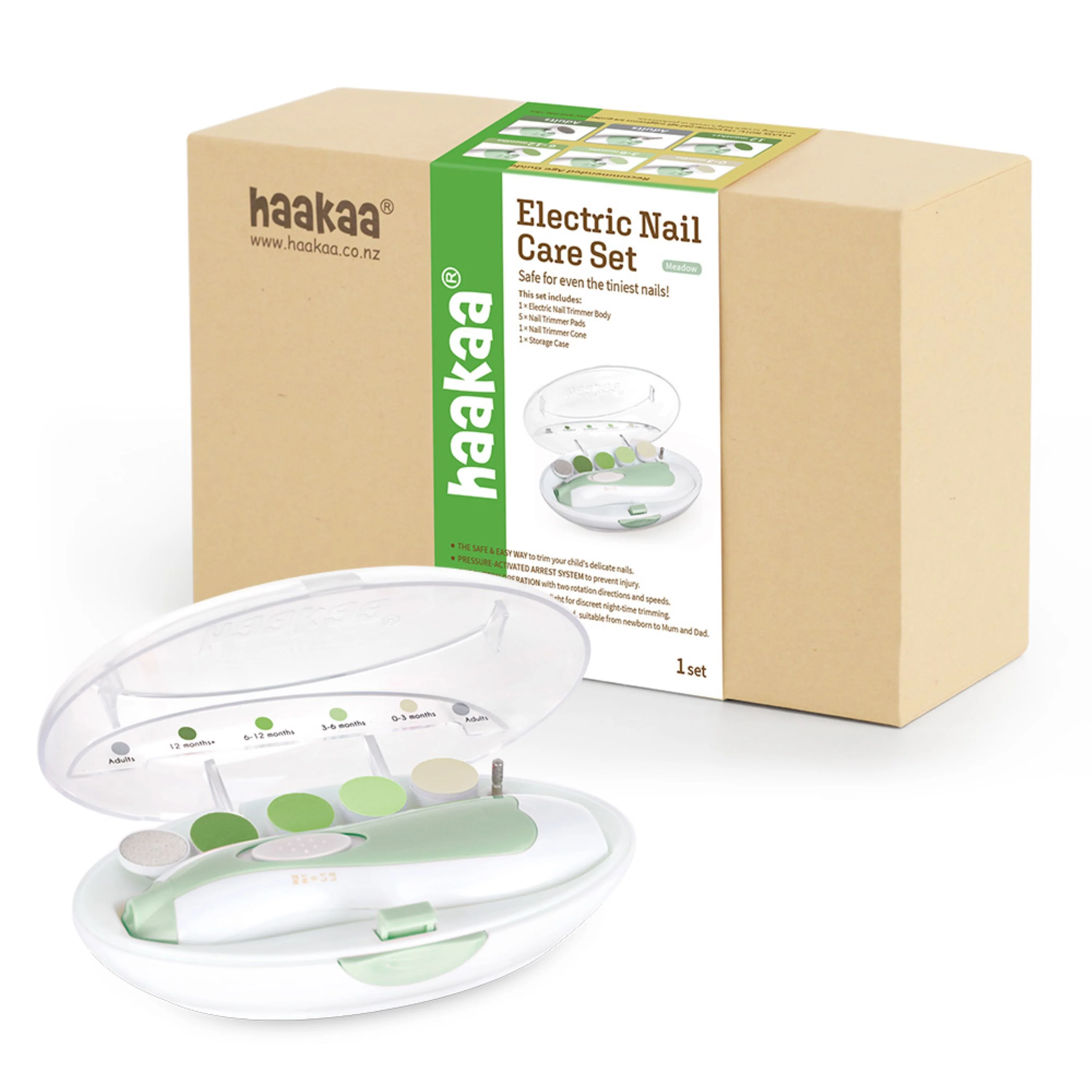 Relaxed Haakaa Electric Nail Care Set Convenient