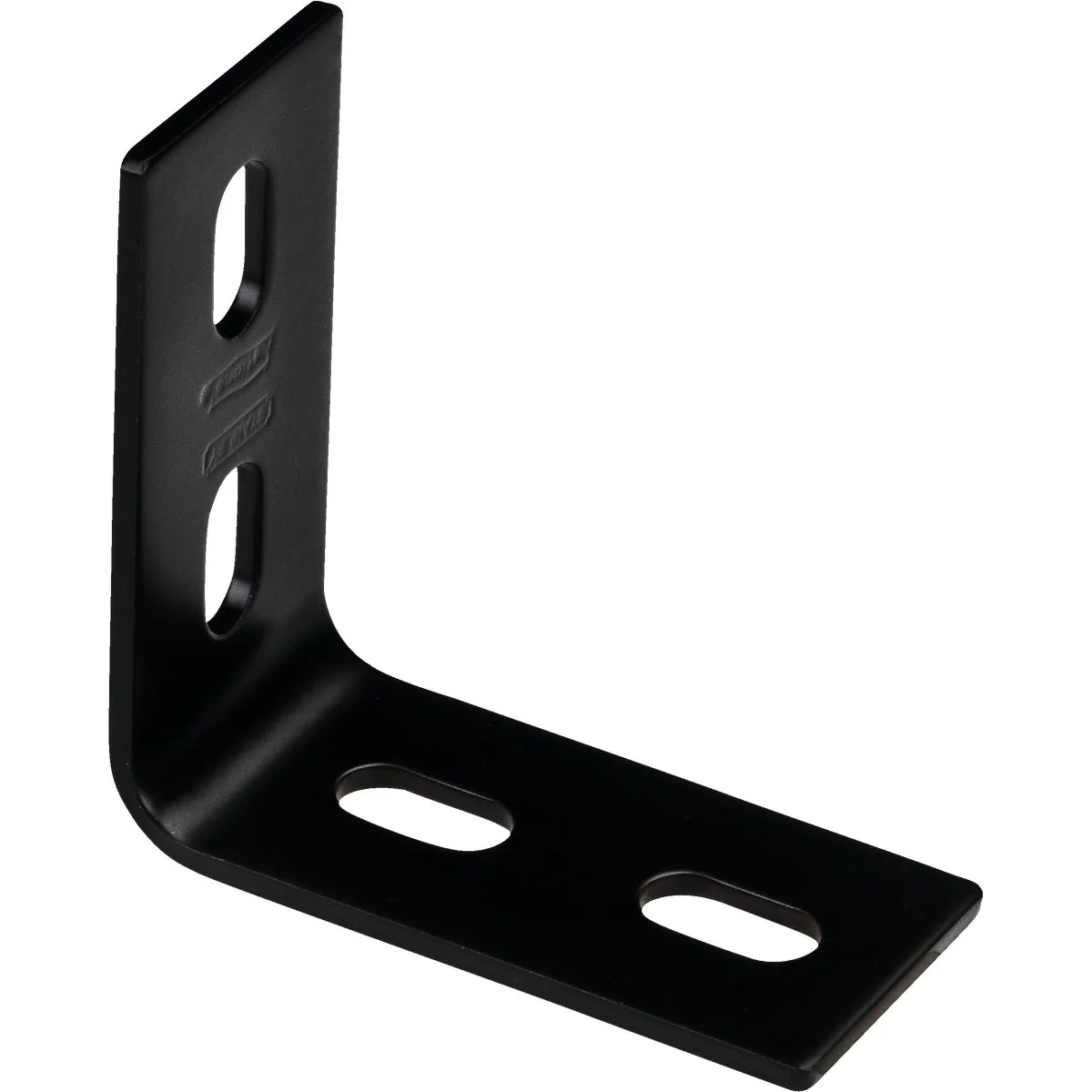 Quality National Catalog 1151BC 3.1 In. x 1.5 In. Black Heavy-Duty Corner Brace Environmentally Friendly