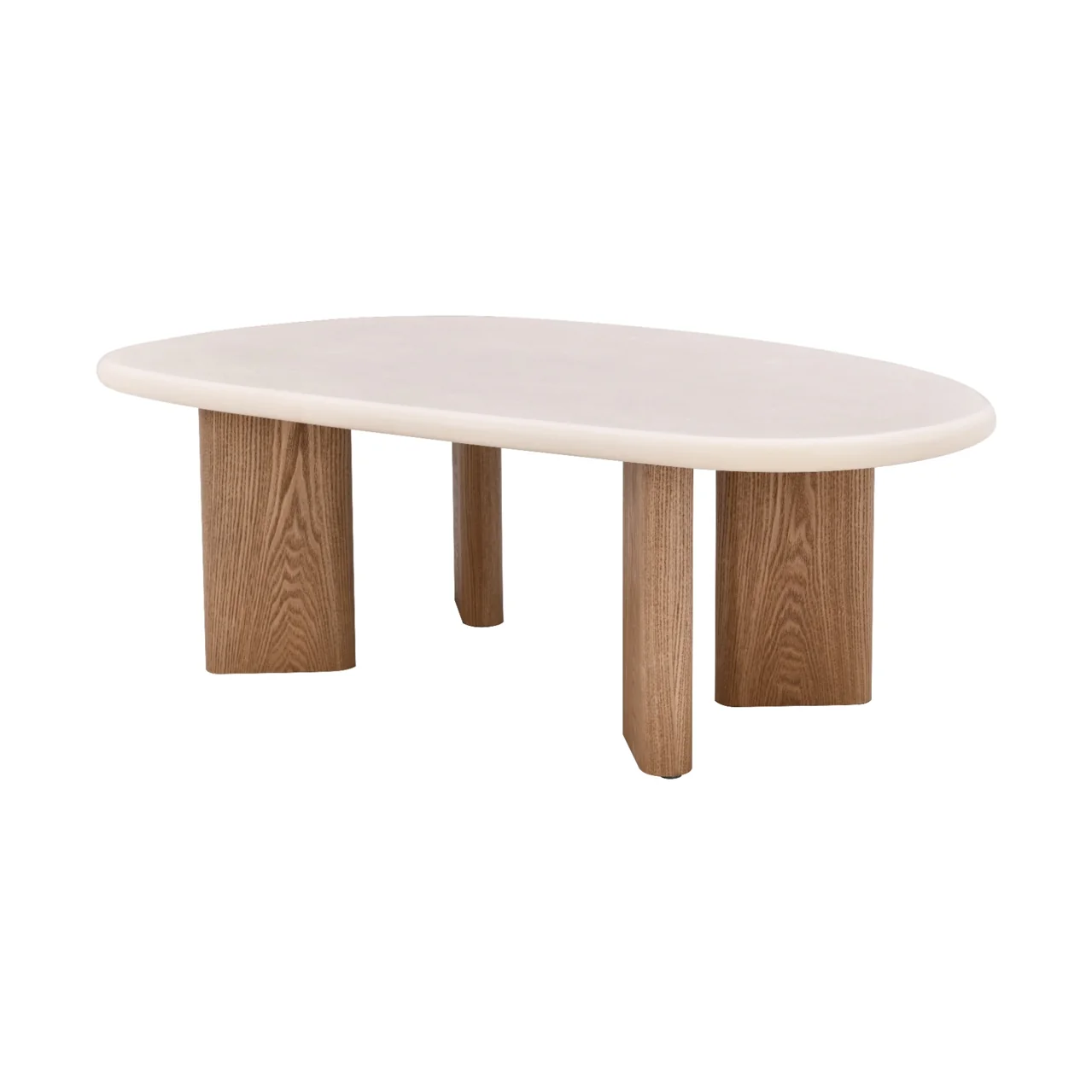 Functional Vidar Coffee Table with Micro Cement Top High-End