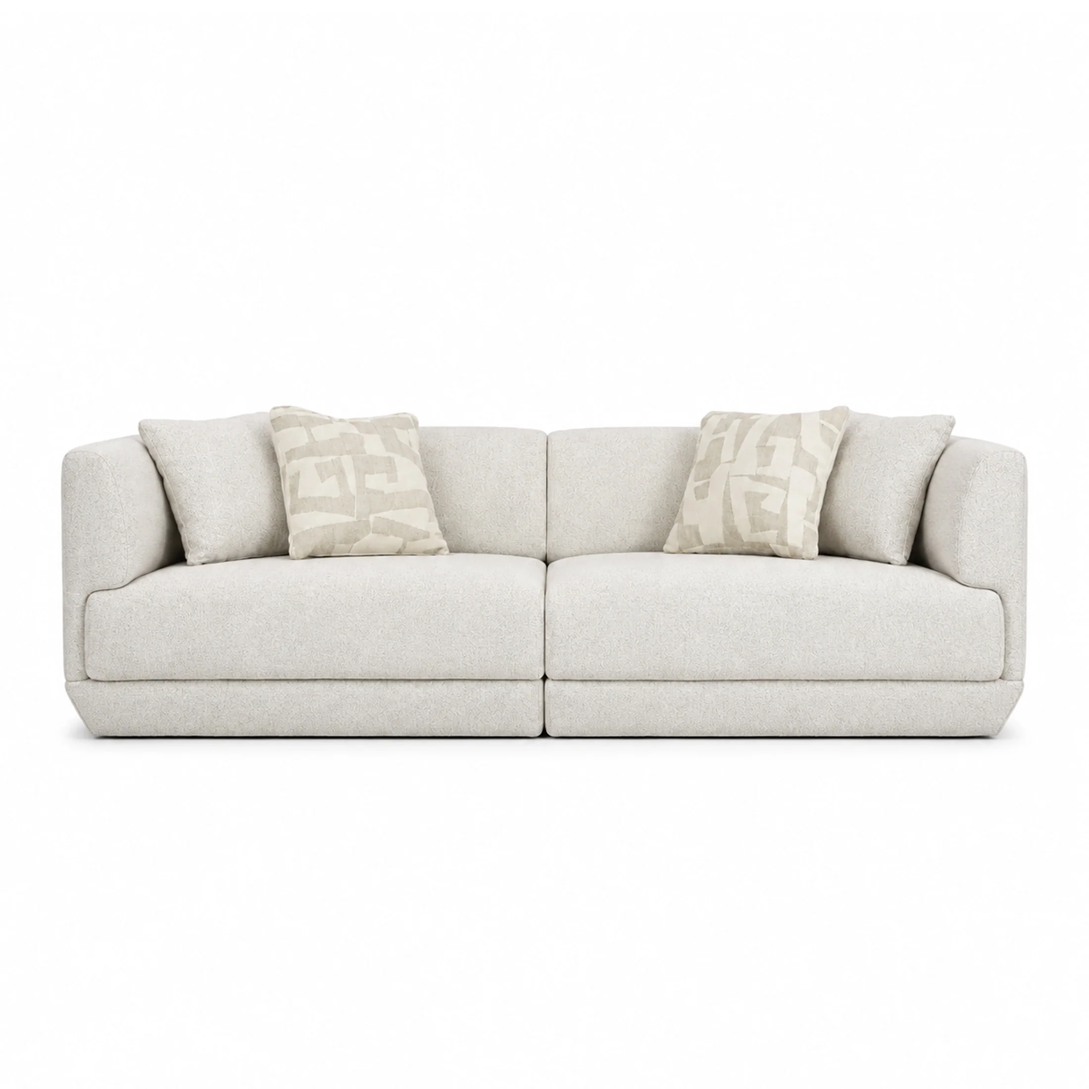 Fine Crafted Karina Large Sofa – Beige Enhanced