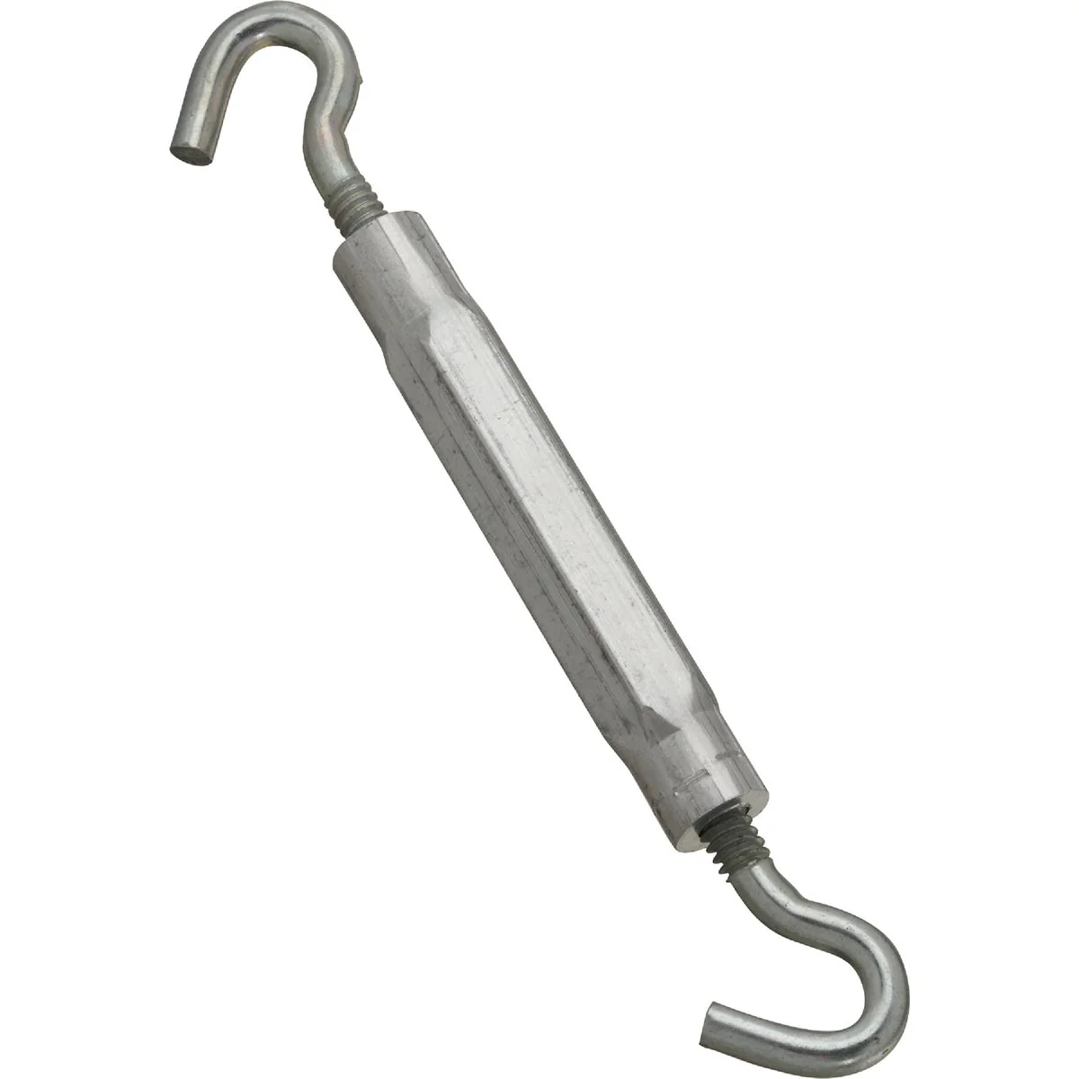 Soft National 3 16 In. x 5-1 2 In. Zinc Hook Turnbuckle Traditional