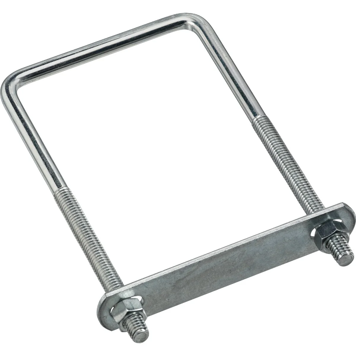 Official National 3 8 In. x 3-5 8 In. x 7 In. Zinc Square U Bolt Trendy