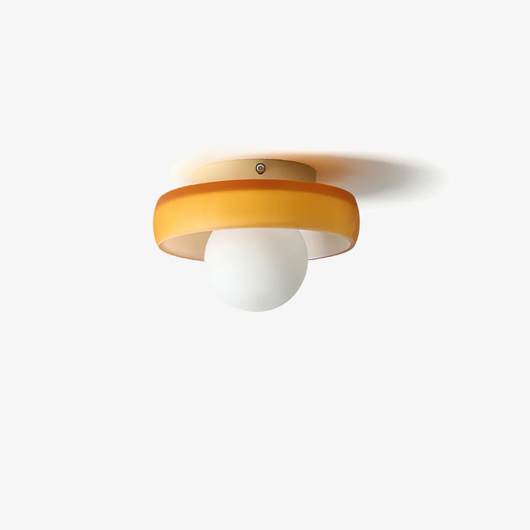 Functional Disc Orb Ceiling Lamp Enhanced