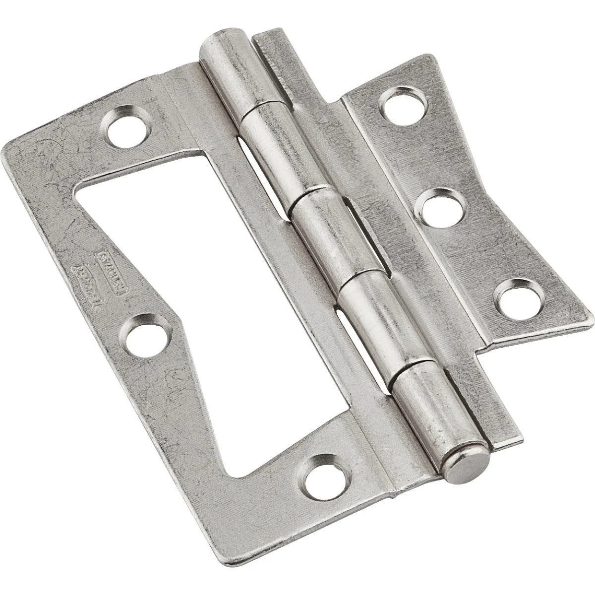 Superior National 3 In. Satin Nickel Surface Mount Bi-Fold Door Hinge Practical