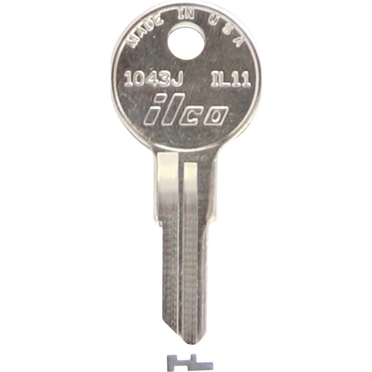 Powerful ILCO Illinois Nickel Plated File Cabinet Key IL11 10-Pack Sophisticated