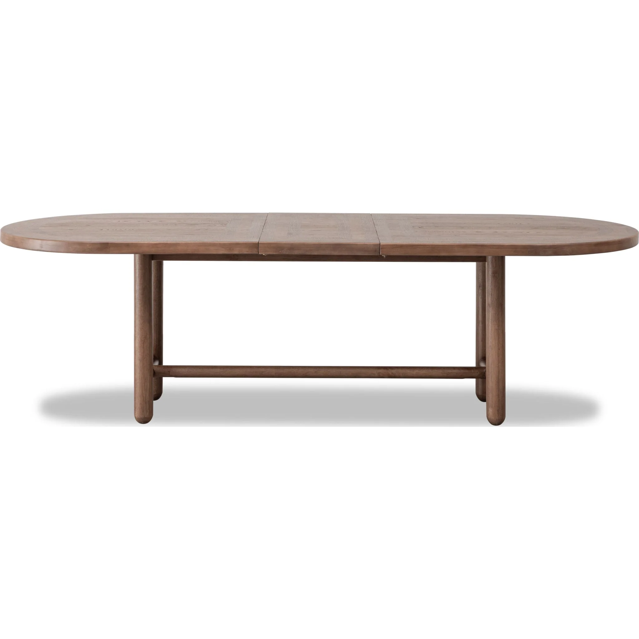 Proven Amara Oval Extendable Dining Table – Claystone Finish Green