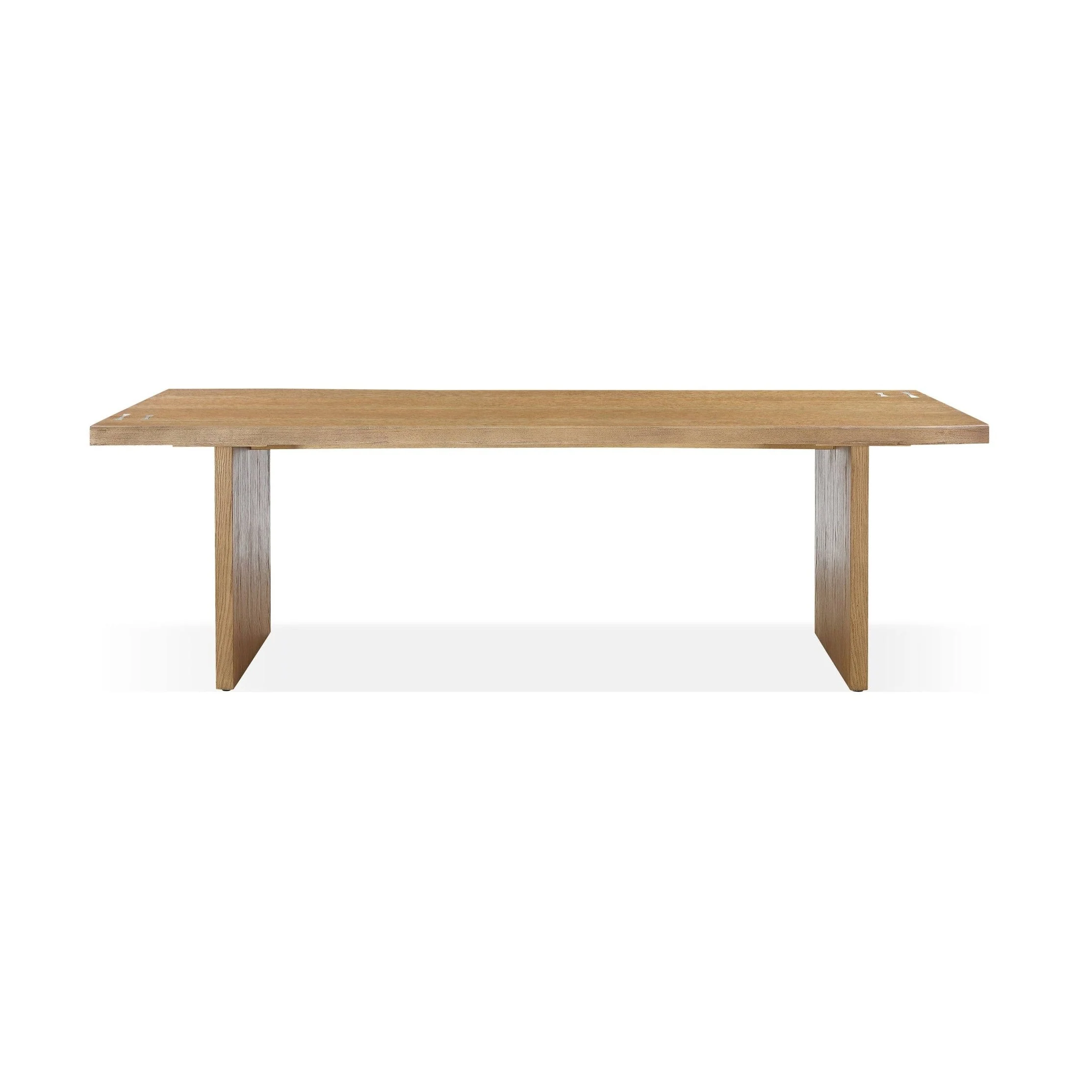 Excellent One Live Edge Dining Table – White Oak Flexible