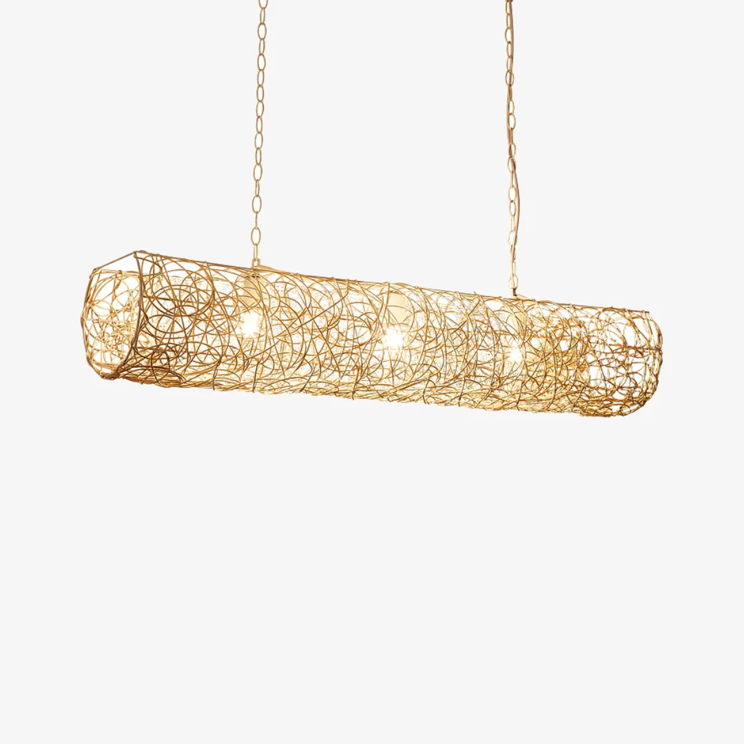 Dependable Zen Wicker Chandelier Soft