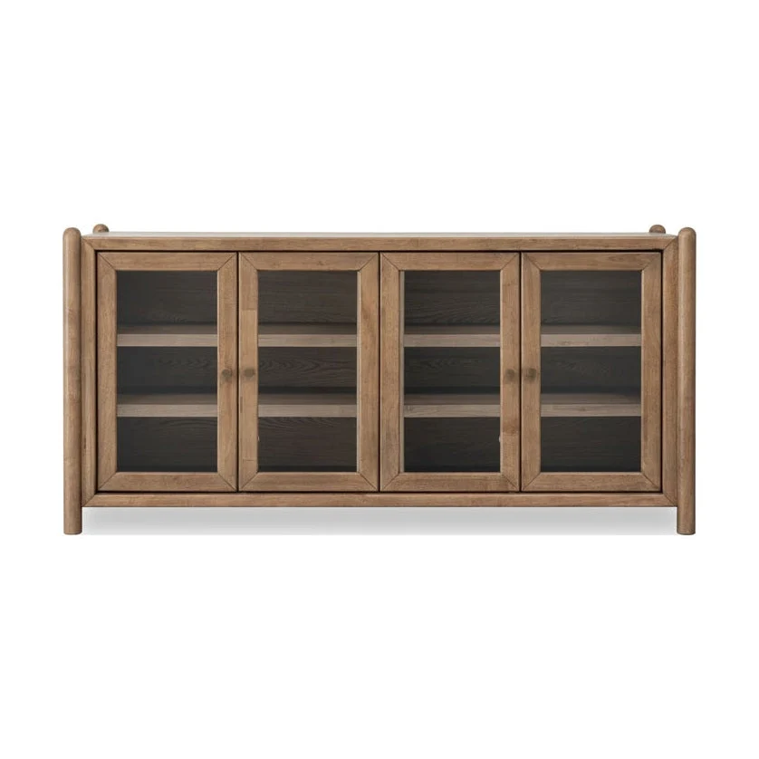 Stylish Viola 4 Door Sideboard – Claystone Excellent