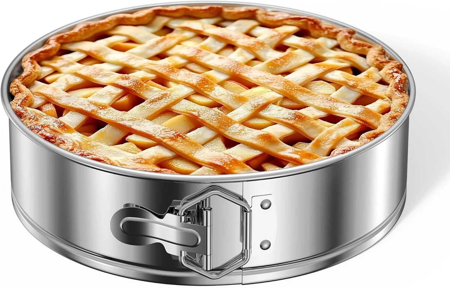 Excellent Kootek Cake Pan Springform Pan with Removable Bottom 9 Inch Round Versatile